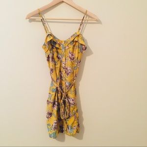 Floral Button Up Dress